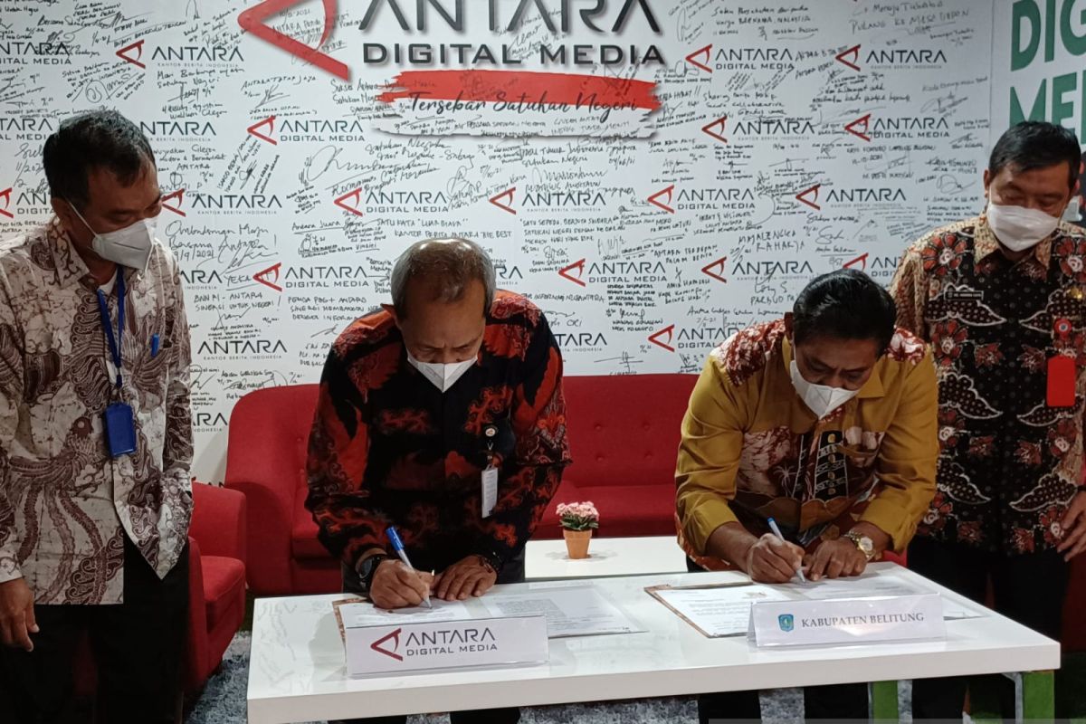 Belitung -Antara Digital jalin kerja sama untuk bangun videotron