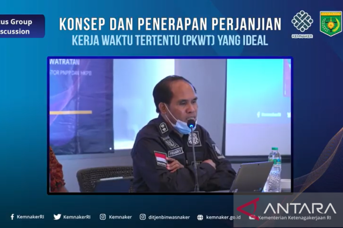 Kemnaker: PKWT berhak dapat kompensasi di akhir perjanjian kerja