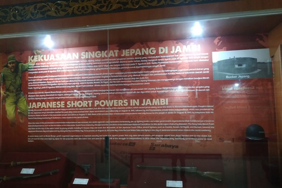 Museum Perjuangan Rakyat Jambi simpan 460 koleksi senjata kuno