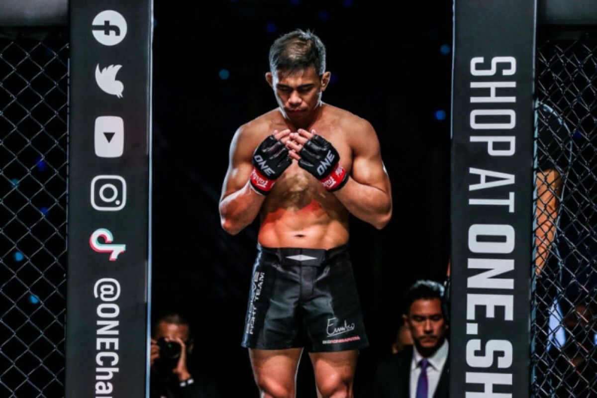 Eko Roni Saputra harapkan lawan  rangking lima besar ONE Championship