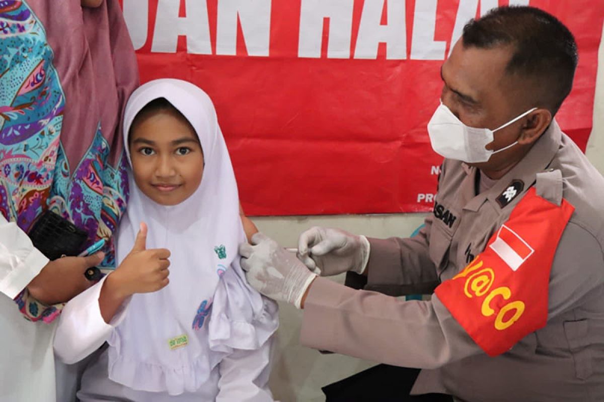 Satgas: Vaksinasi anak di Simeulue capai 82 persen