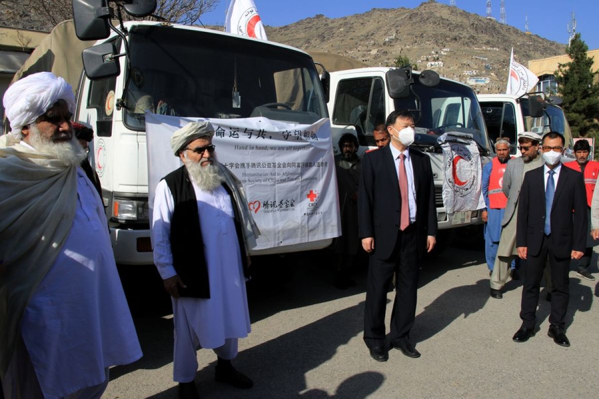 Gelombang baru pasokan sumbangan China tiba di Afghanistan