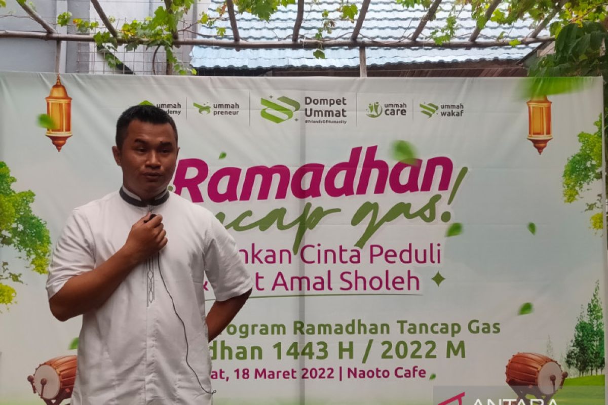Dompet Ummat Kalbar ajak "tancap gas" tebar kebaikan Ramadhan
