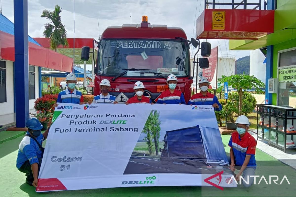 Pertamina perdana salurkan dexlite di Sabang, ini keunggulannya