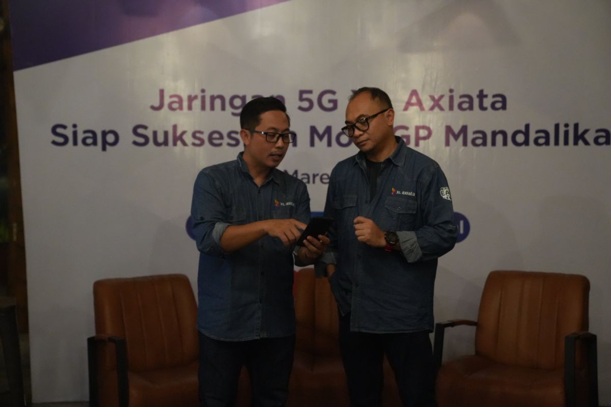 Jaringan 5G XL Axiata ikut sukseskan balap MotoGP Mandalika