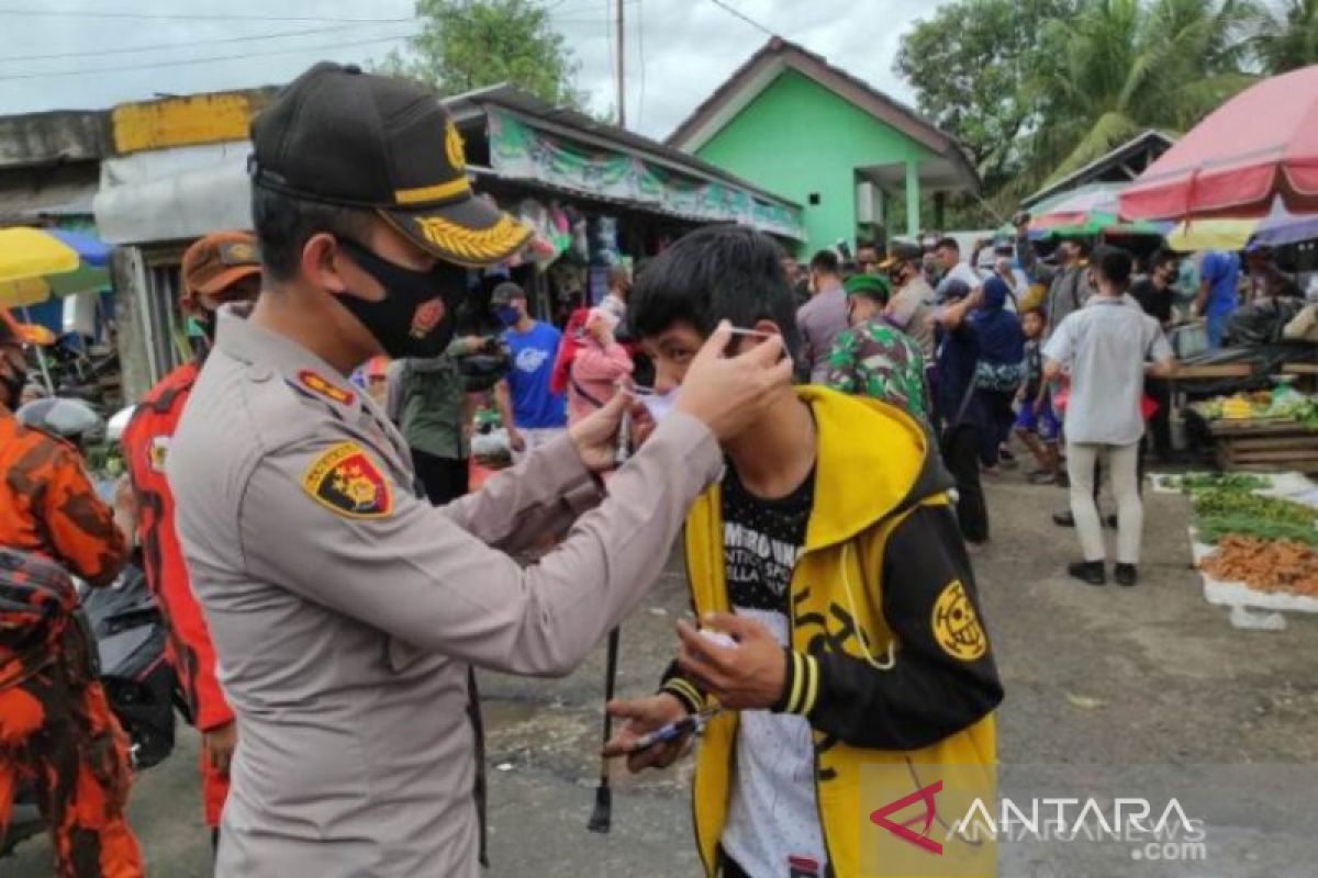 Bangka Belitung Islands Police to distribute 100,000 free masks