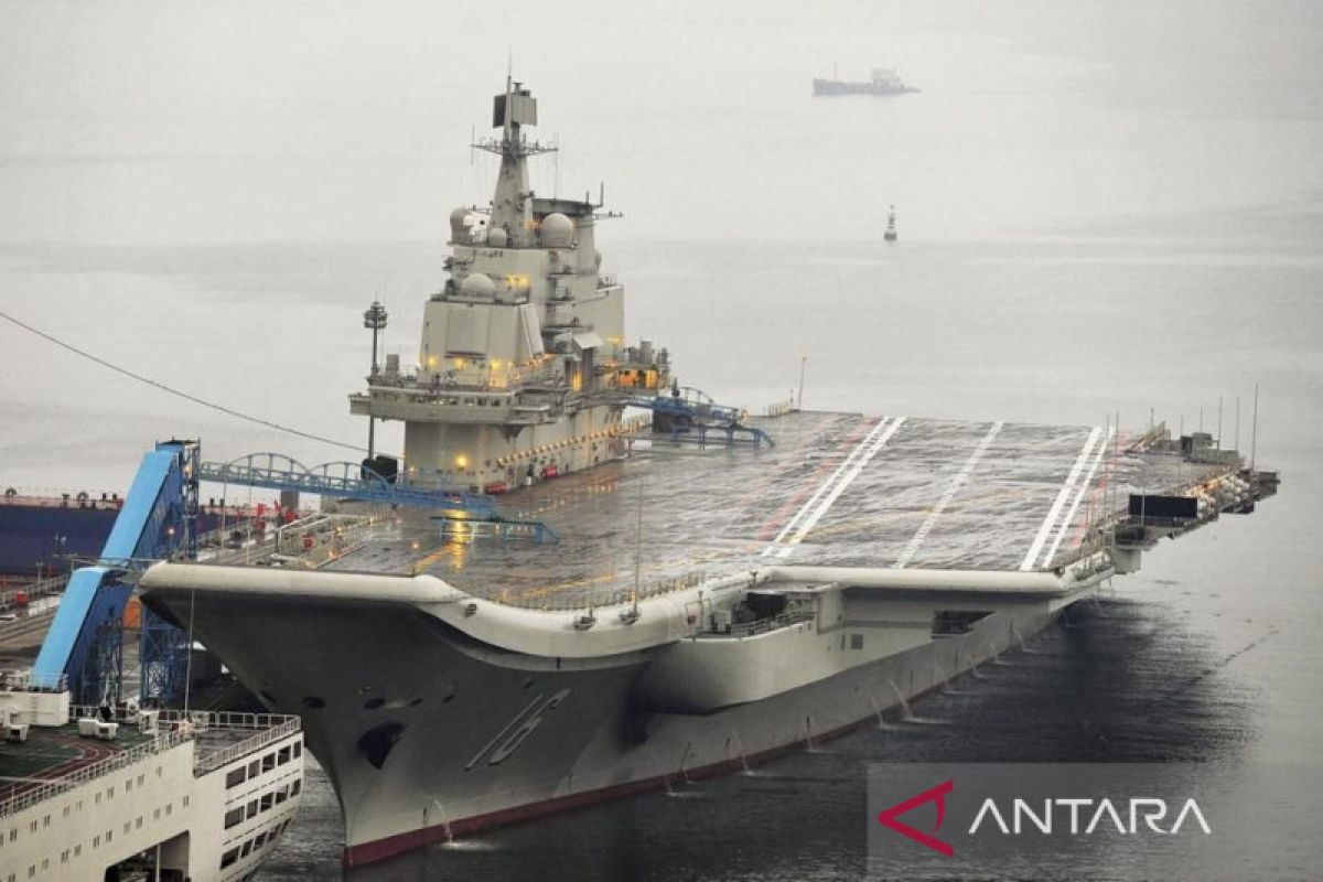 Klaim pertama di dunia, China bangun kapal induk nirawak
