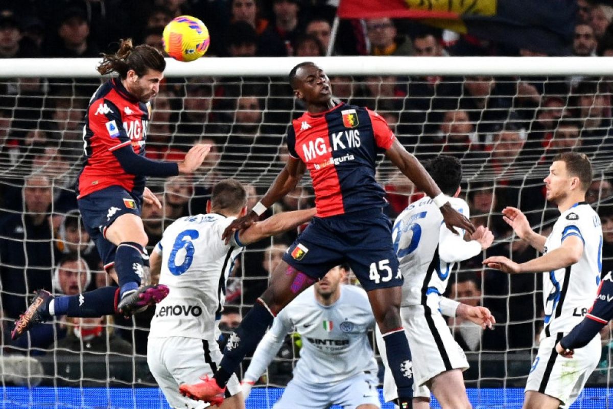 Liga Italia - Genoa tundukkan Torino 1-0 meski dengan 10 pemain