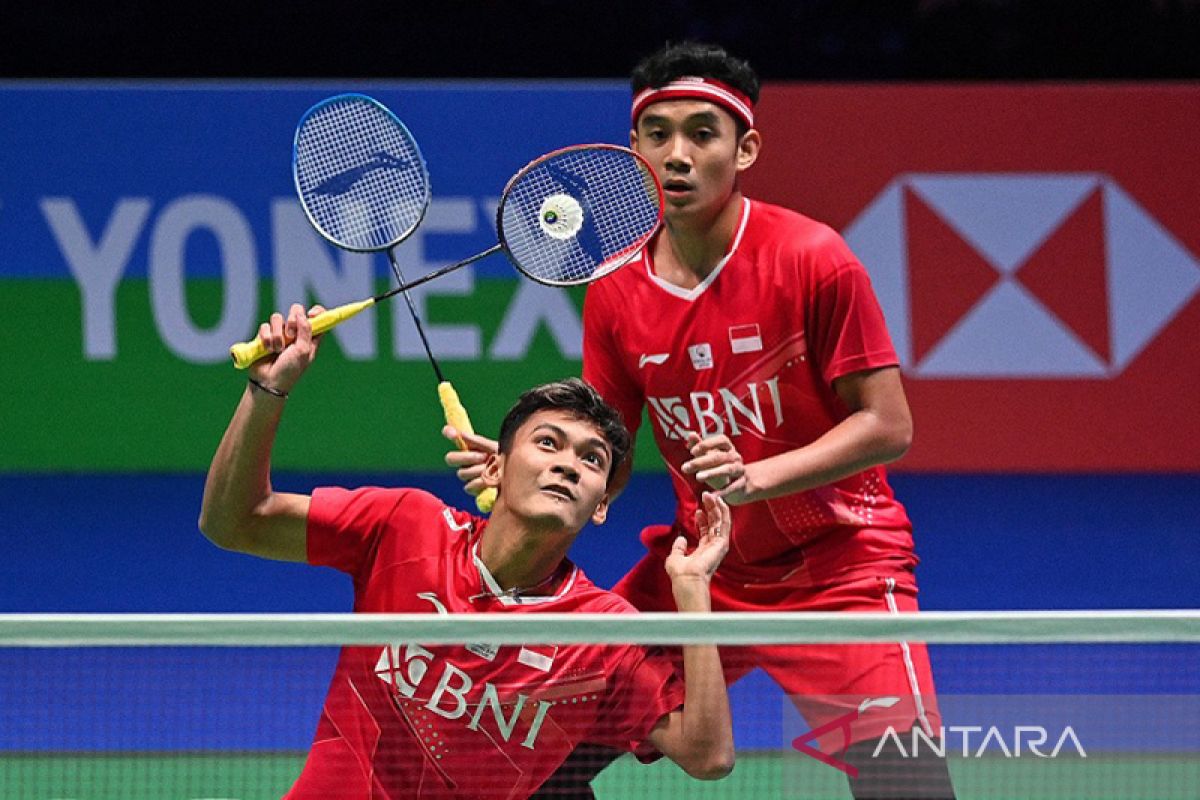 Ganda putra Indonesia pastikan gelar juara dan runner-up All England 2022