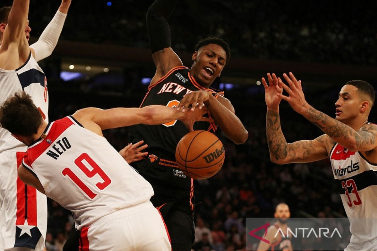 Knicks redam kebangkitan Wizards demi kantungi kemenangan 100-97