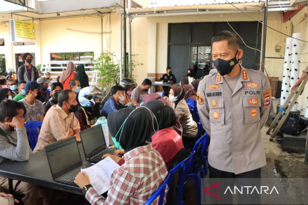 Kapolresta : Minat vaksinasi penguat meningkat di Banjarmasin