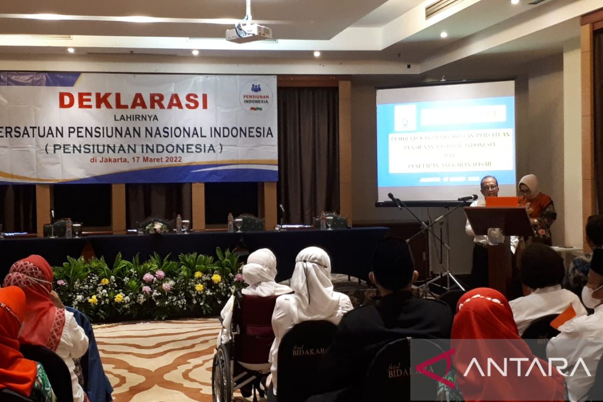 Pensiunan dari sejumlah instansi deklarasikan pendirian organisasi