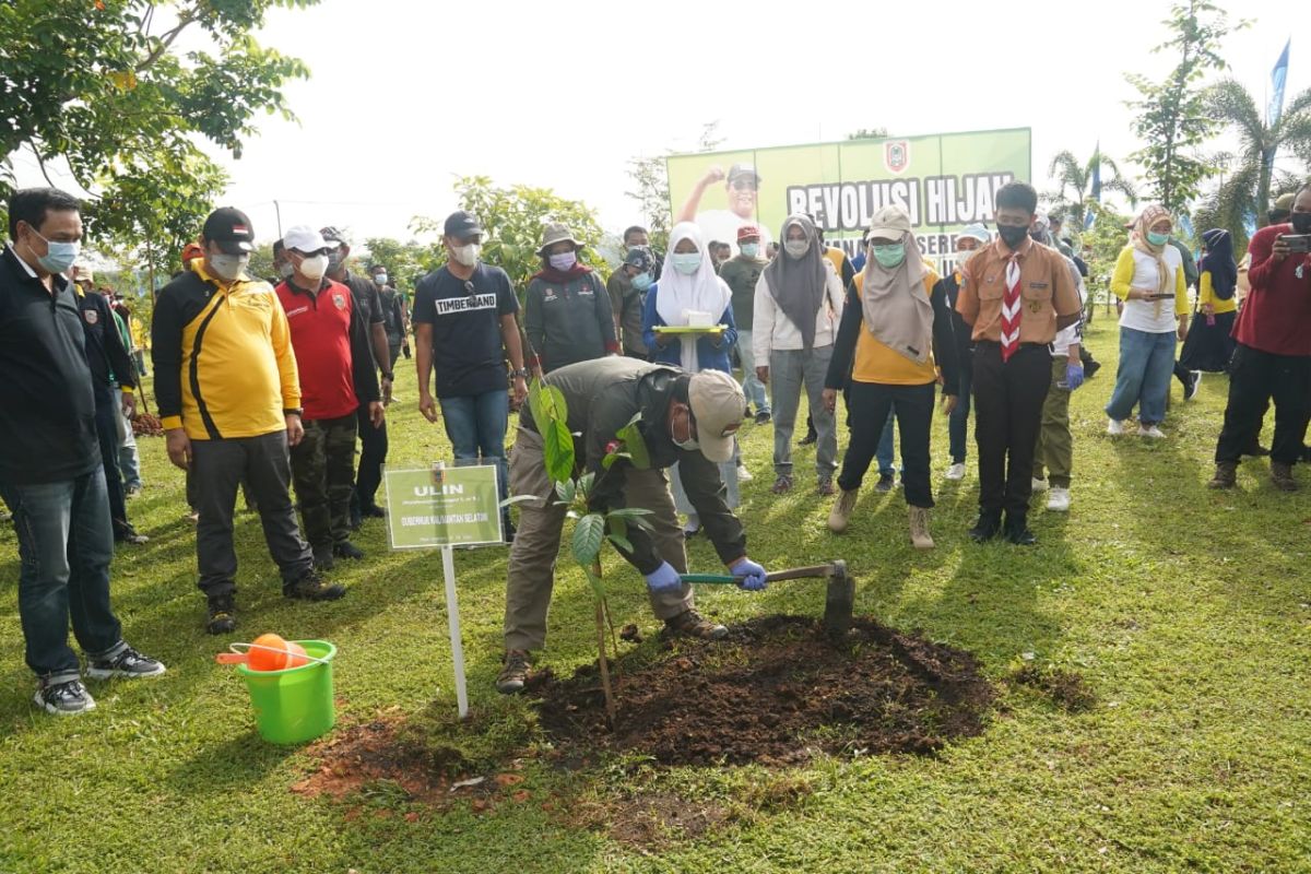 Sejak Revolusi Hijau Gubernur Kalsel lebih 30 Ribu hektare lahan direhabilitasi