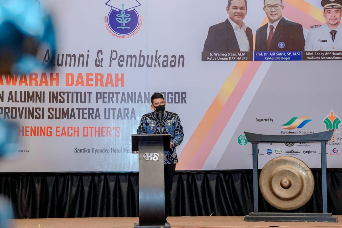 Wali Kota  Medan harapkan alumni IPB Sumut bermanfaat bagi daerah asal