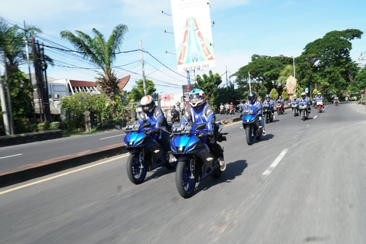 Jajal Yamaha All New R15 Connected di Bali dan Lombok