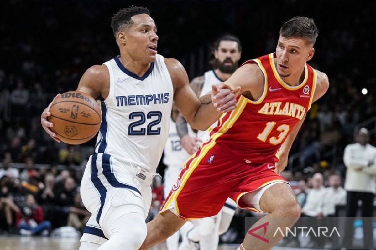 Atlanta Hawks putus rentetan kemenangan Grizzlies meski tanpa Trae Young