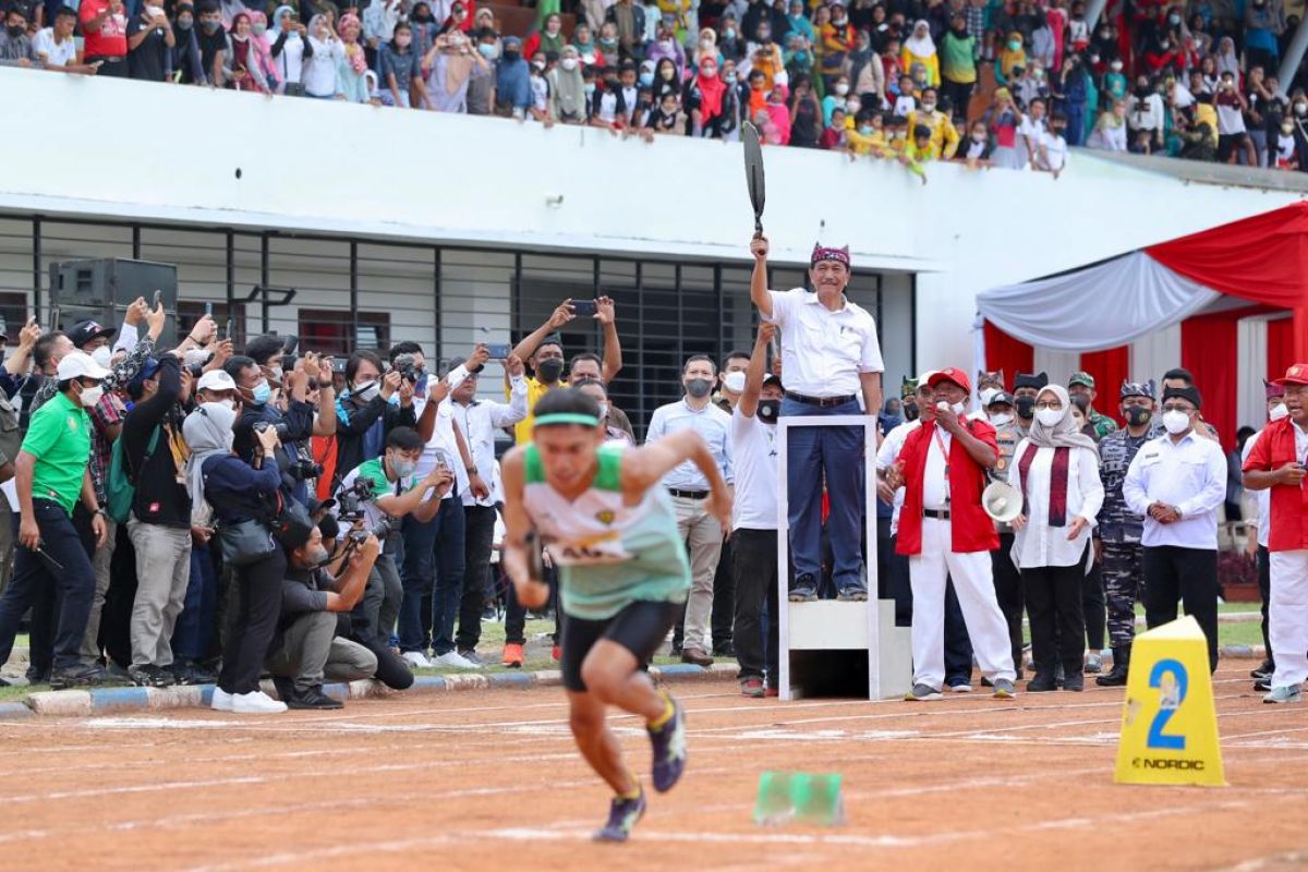 Menko Luhut buka Kejurda Atletik Jatim di Banyuwangi