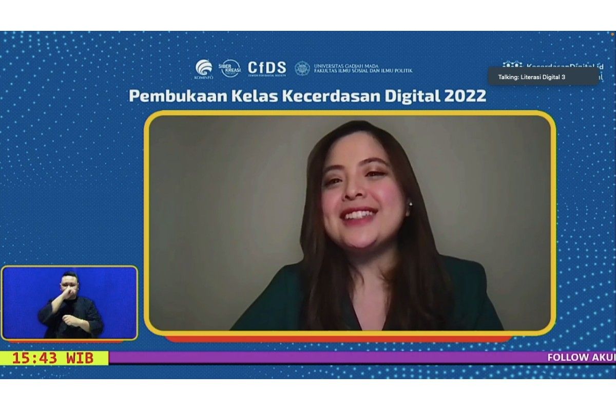 Tips aman di internet dari Tasya Kamila