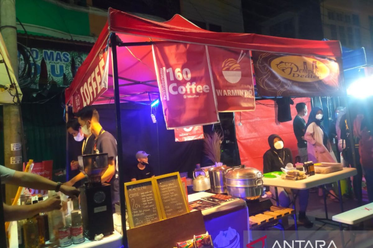 Jambi Night Market upaya Pemkot Jambi pulihkan ekonomi pasca pandemi