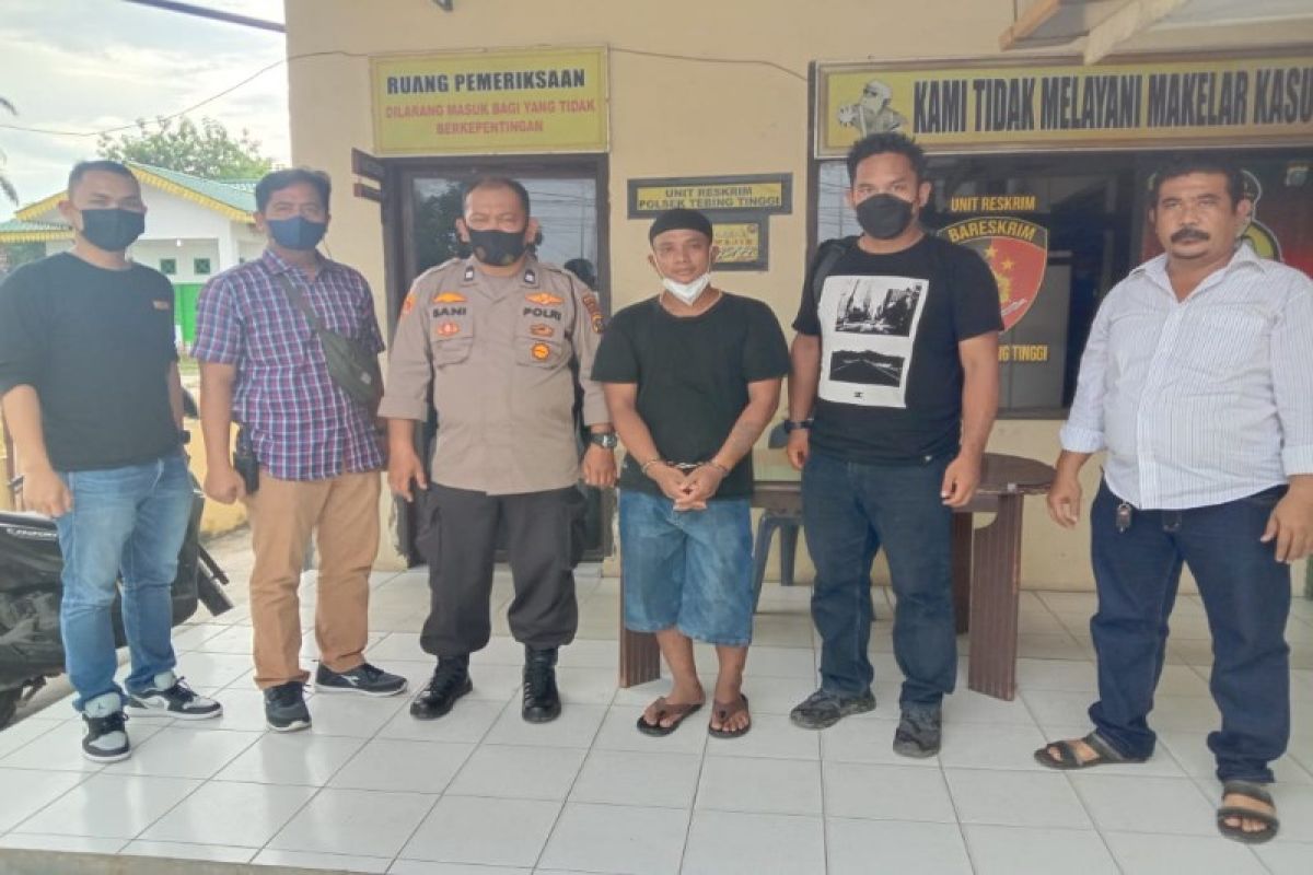 Polsek Tebing Tinggi serahkan DPO ke Ditserse Polda Lampung