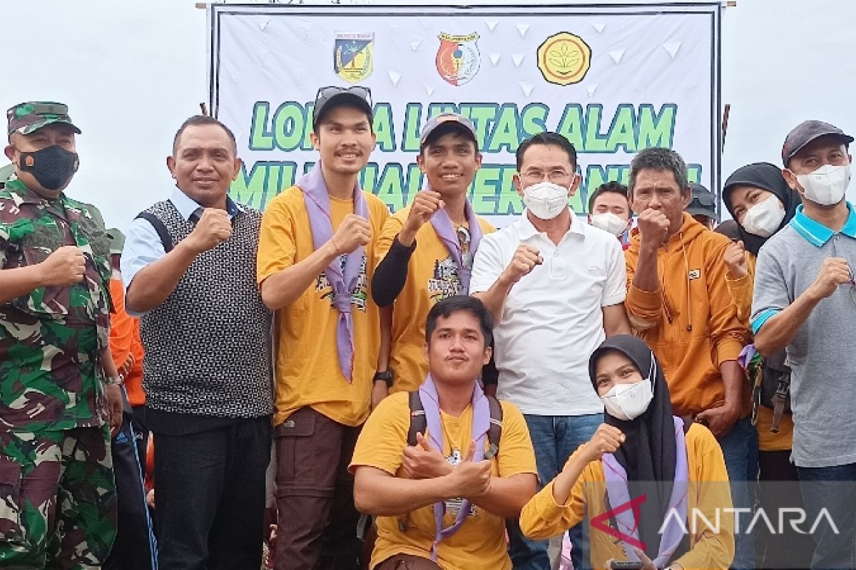 Kadis TPH Sulawesi Tengah lepas peserta lintas alam milenial pertanian