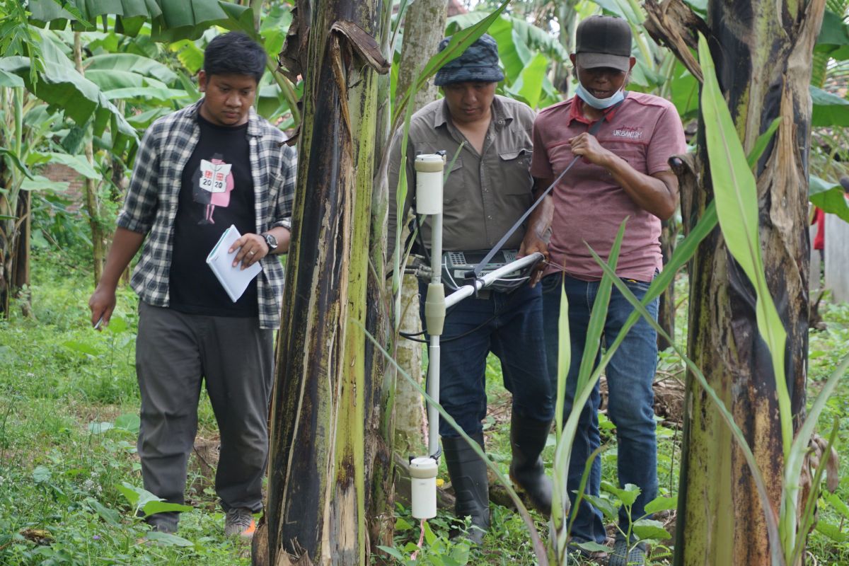 Geolog temukan sebaran benda padat di lokasi arca Tulungagung