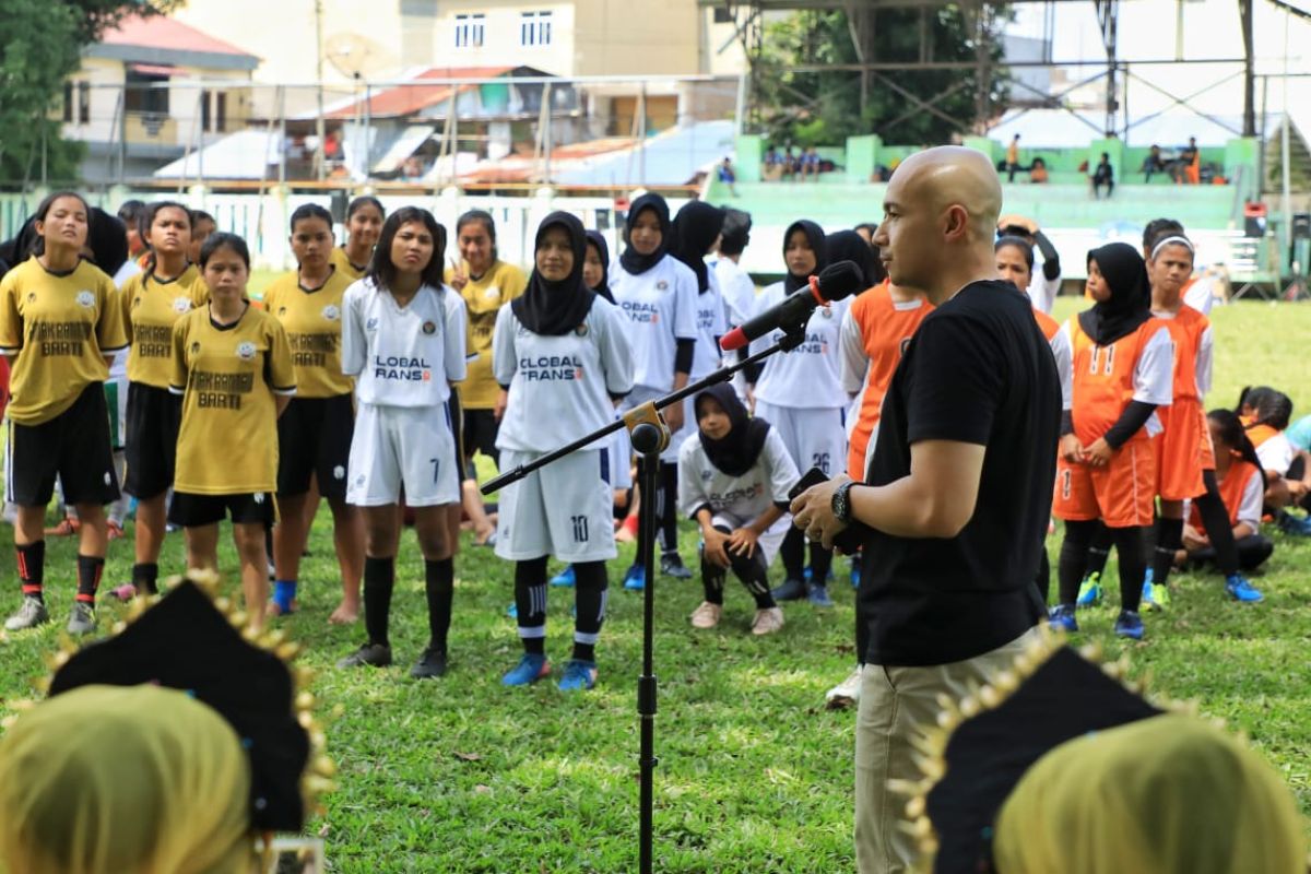 Dispora Medan ingin turnamen sepak bola putri lahirkan bibit pemain