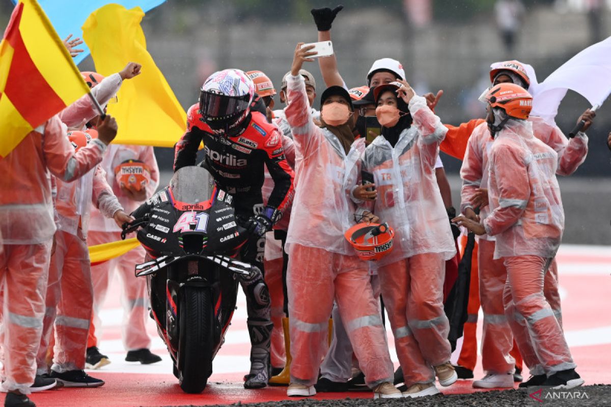 Laporan tengah musim, Aprilia realistis menantang gelar MotoGP 2022