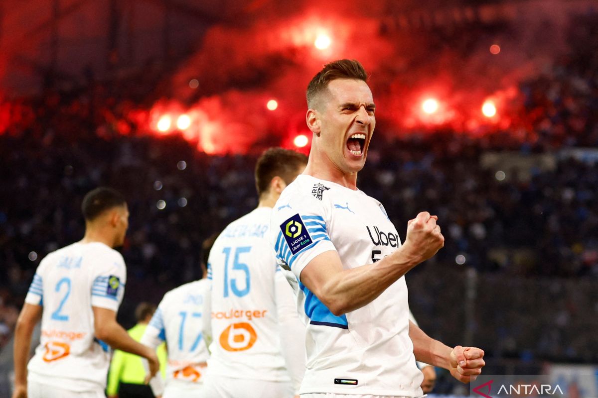 Liga Prancis - Marseille petik tiga poin usai tekuk Nice 2-1