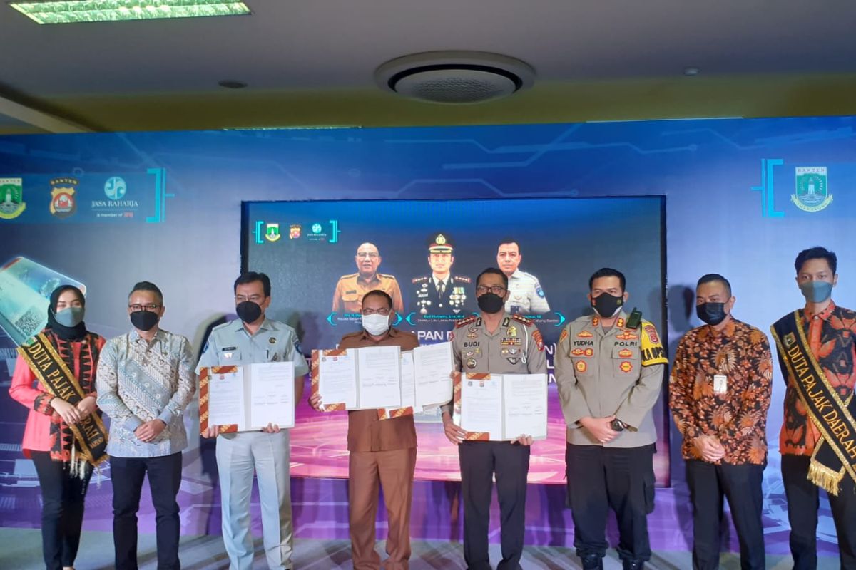 Pemprov Banten Daerah Pertama Terapkan Digitalisasi Road Tax - ANTARA ...