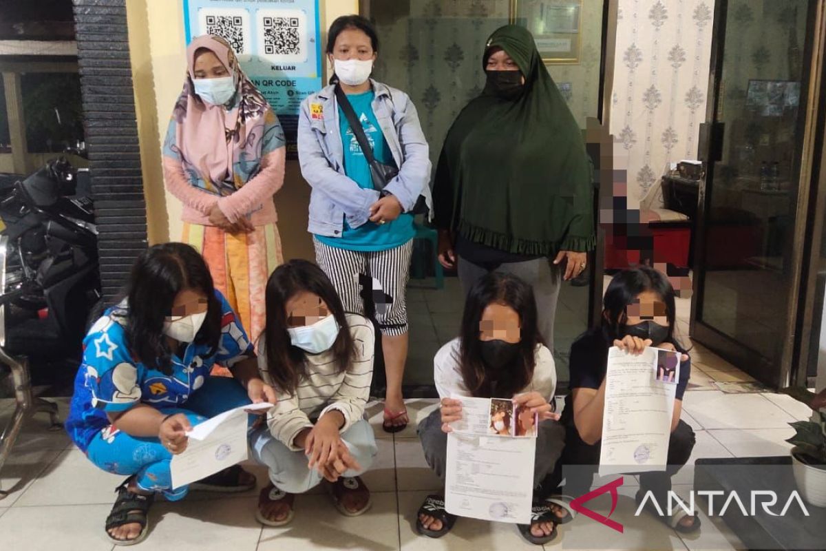 Kerap dimarahi orangtua, empat gadis remaja kabur dan ditemukan di hotel Pekanbaru