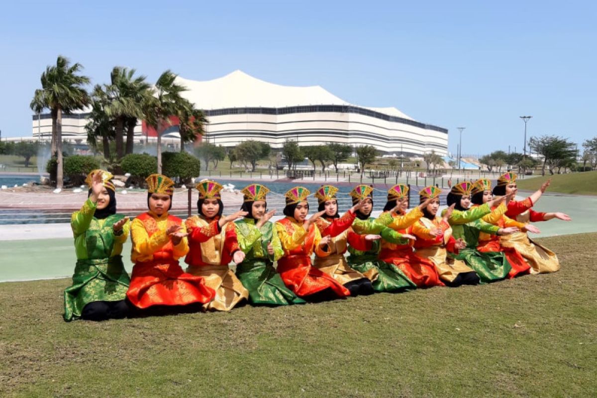 Diaspora Indonesia persembahkan tari Nusantara  di Qatar