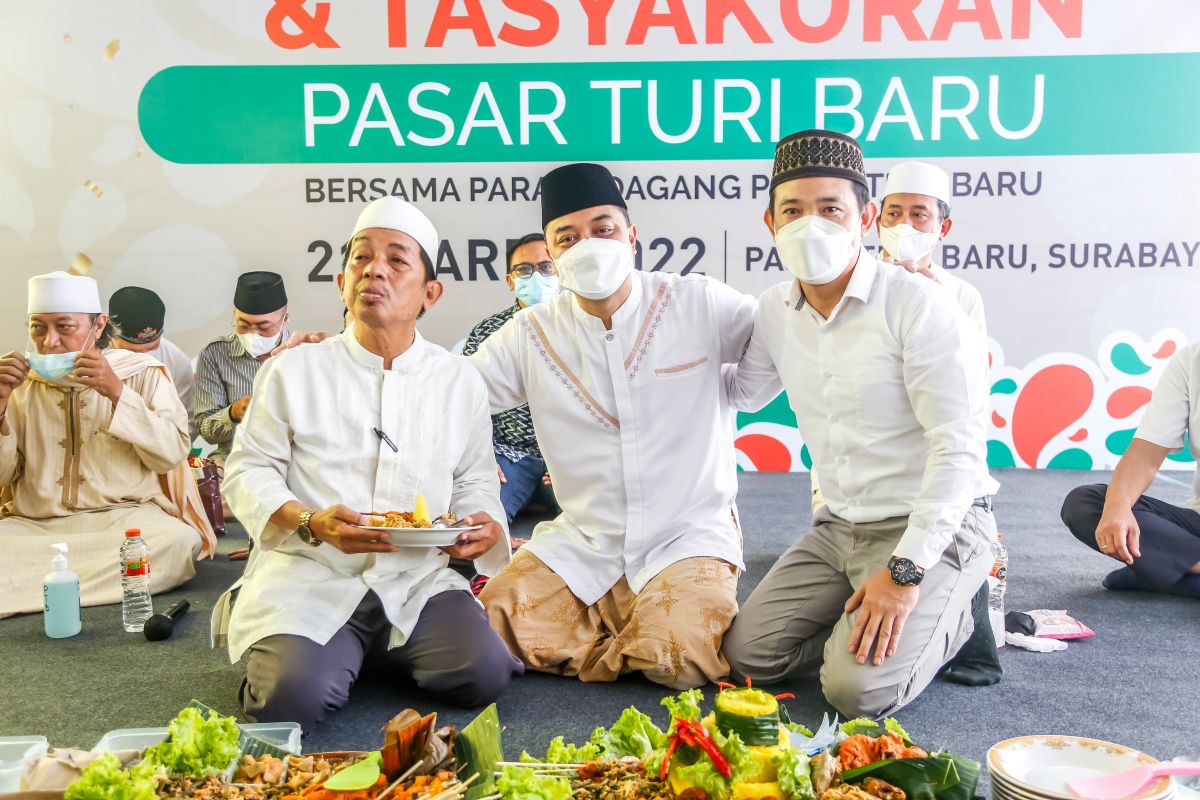 Pasar Turi Baru Kota Surabaya resmi dibuka setelah 15 tahun terbengkalai