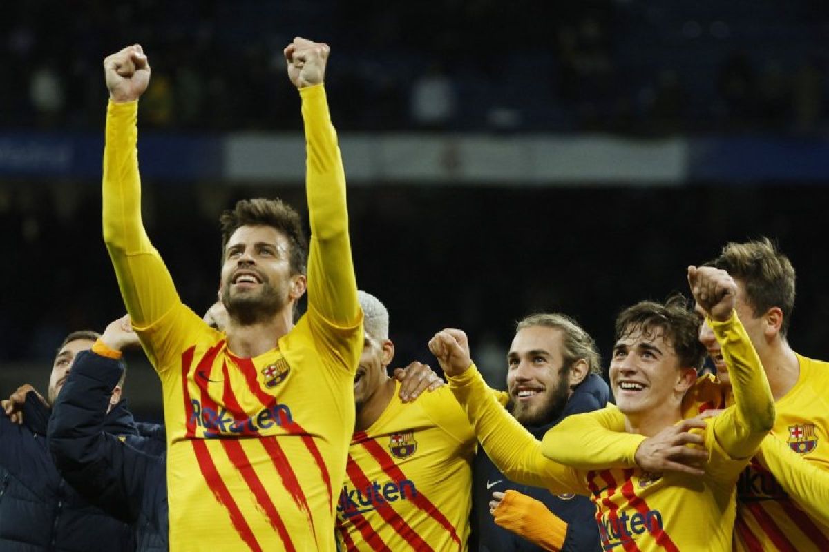 Liga Spanyol:Barcelona 'hancurkan' Real Madrid 4-0 di kandangnya