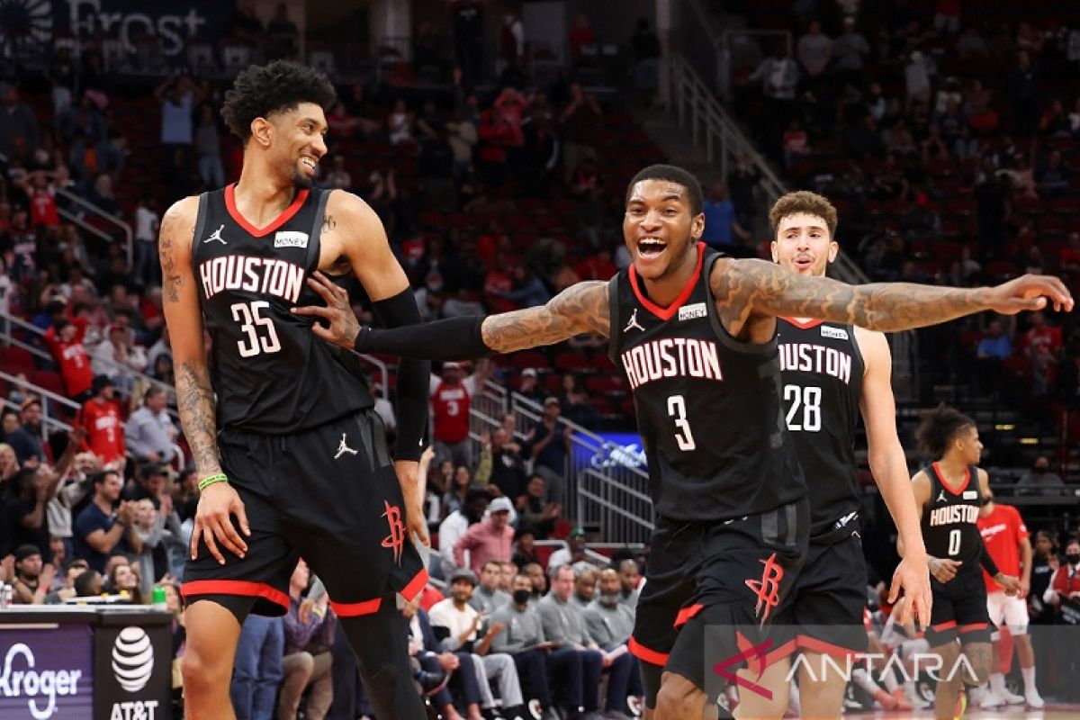 Rockets jegal upaya Wizards pangkas jarak dari zona turnamen play-in