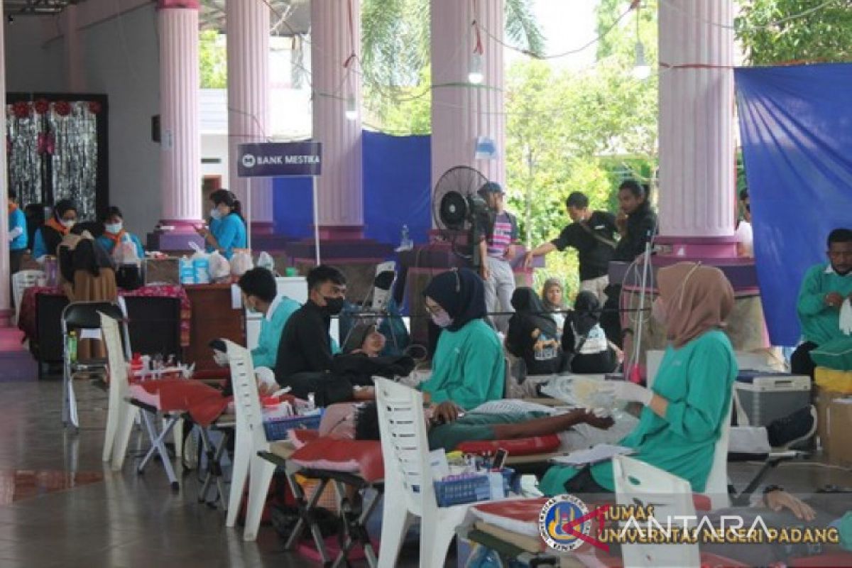 UNP gelar donor guna antisipasi kekurangan stok darah di bulan puasa