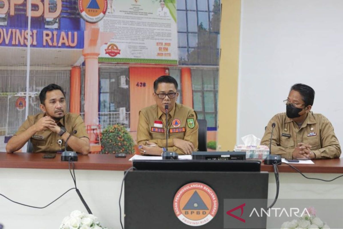 Pemprov Riau umumkan status siaga karhutla dan SK penetapan ditanda tangani Gubri