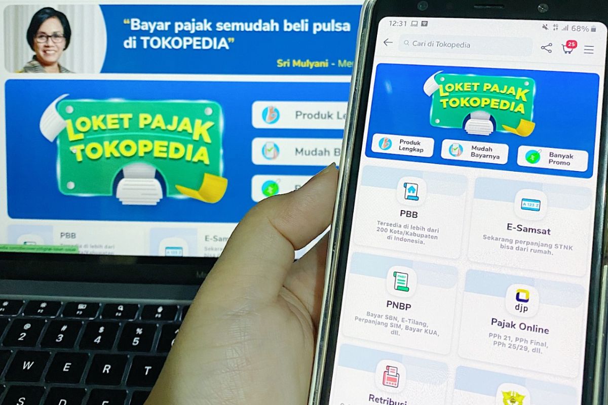 Tokopedia menghadirkan fitur pembayaran Pajak Online