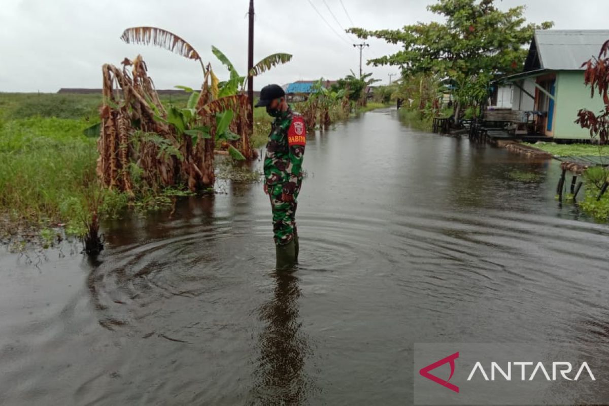 Sejumlah desa di Kecamatan LAU banjir