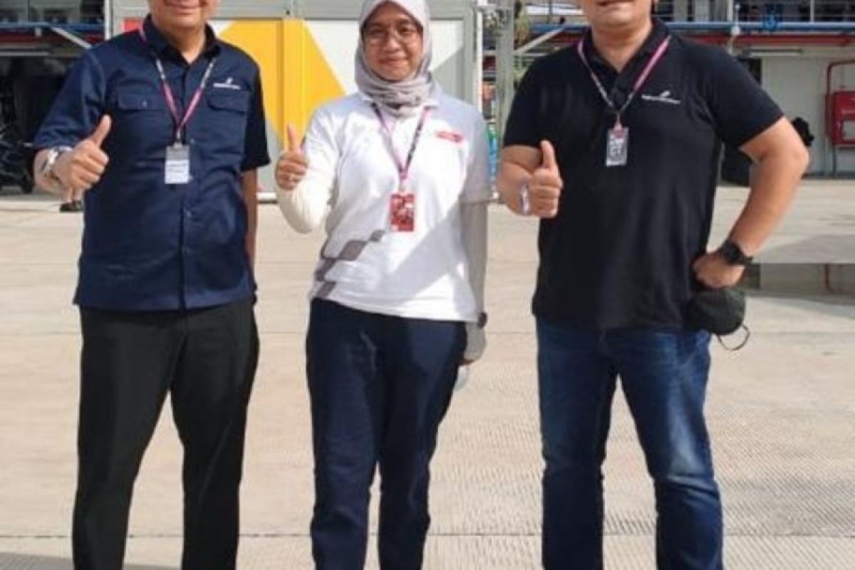 Security cantik dibalik kesuksesan ajang MotoGP Mandalika