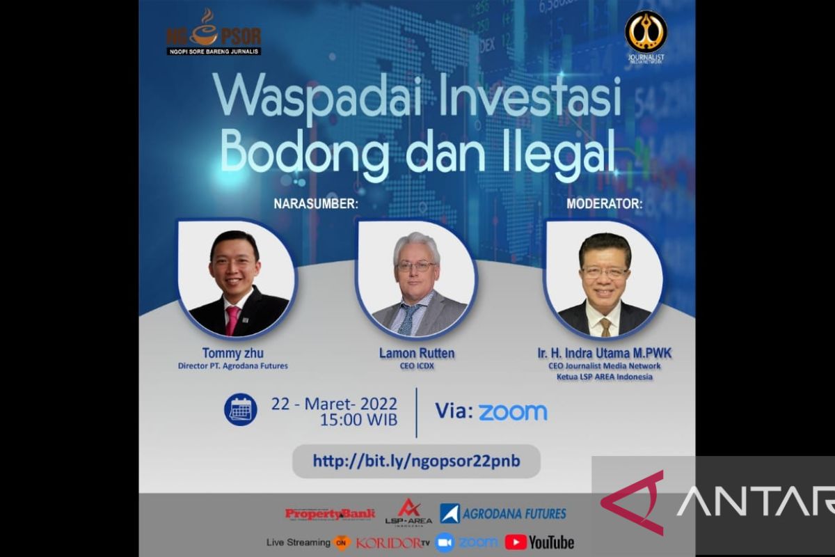 JMN ingatkan pentingnya mewaspadai investasi bodong