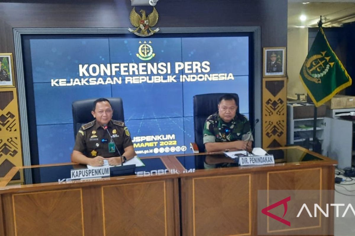 Penyidik koneksitas Kejagung tetapkan satu anggota TNI tersangka korupsi TWP AD