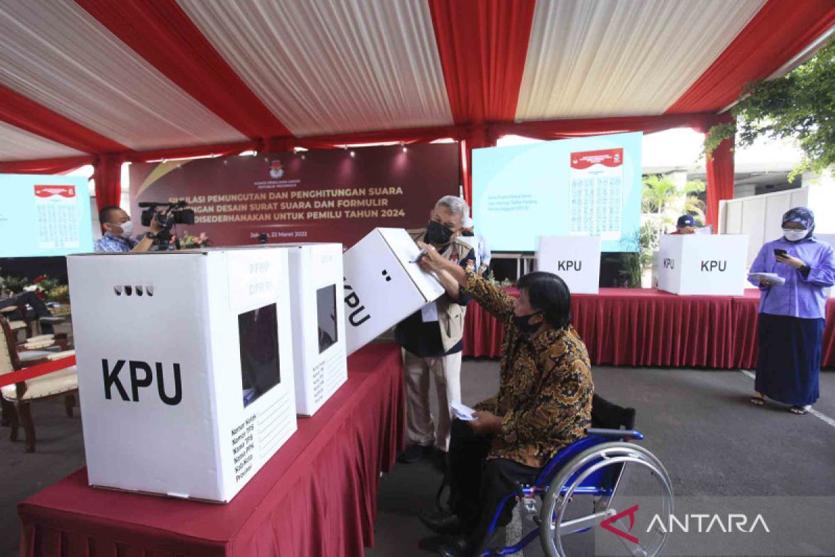 KPU Jakpus catat 7.000 difabel akan gunakan hak pilih di Pemilu 2024