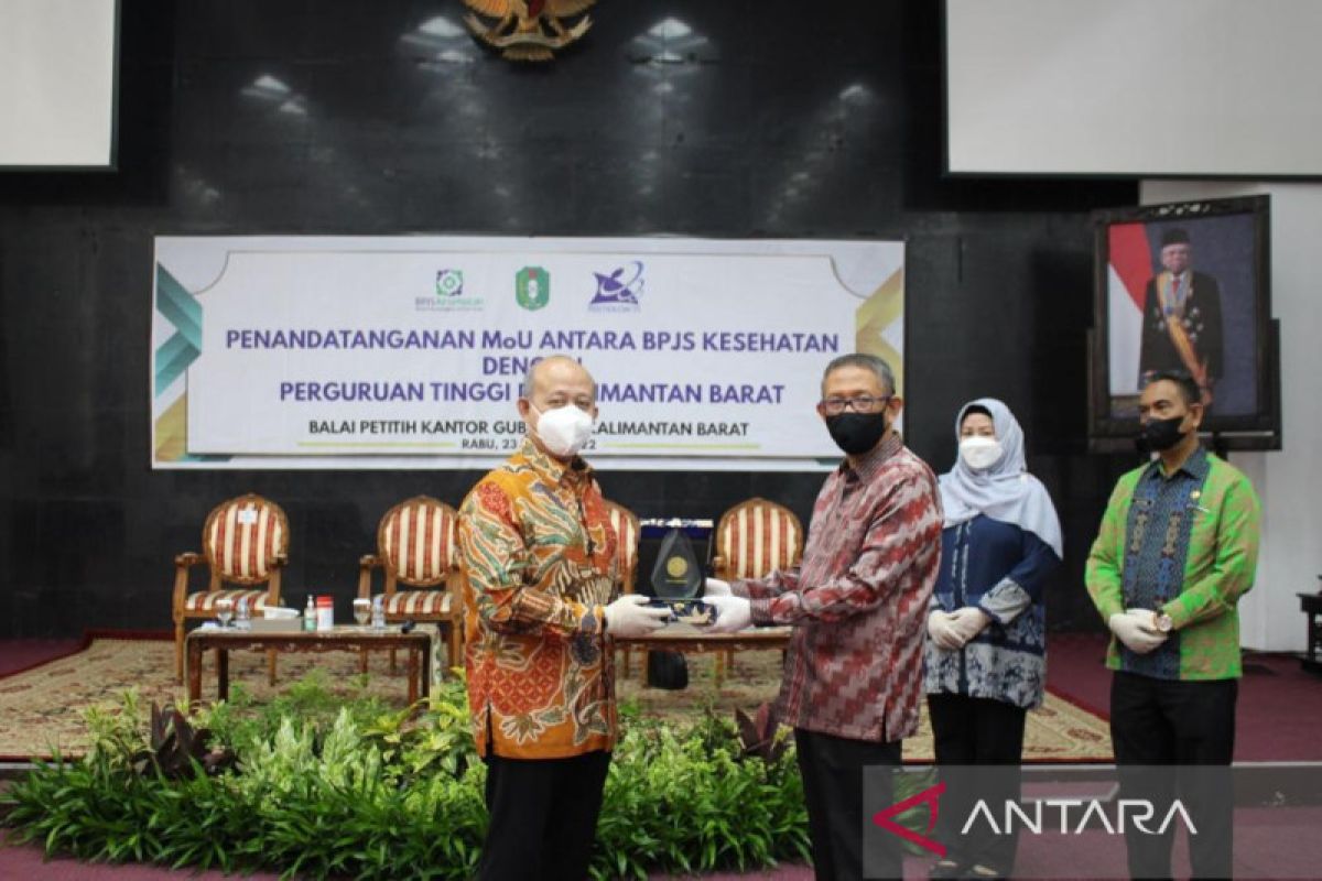 BPJS Kesehatan-18 PT di Kalbar kolaborasi lindungi civitas akademika