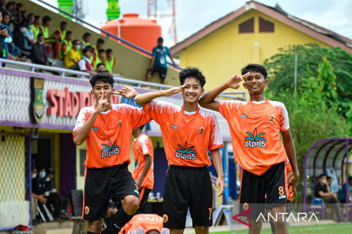 Wakil Riau melaju 16 besar putaran nasional Piala Soeratin