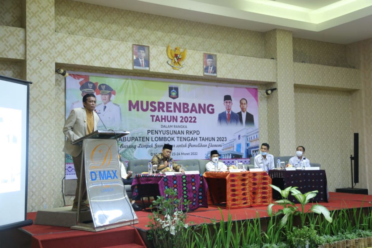 RPJMD Lombok Tengah 2023 dimatangkan