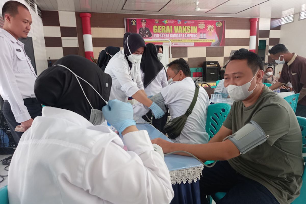 Mantan Bupati Lampung Utara vaksinasi booster di Lapas