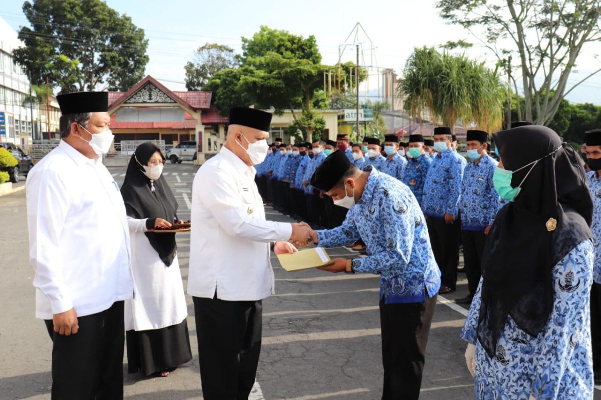 479 PNS Aceh Tengah terima SK kenaikan pangkat