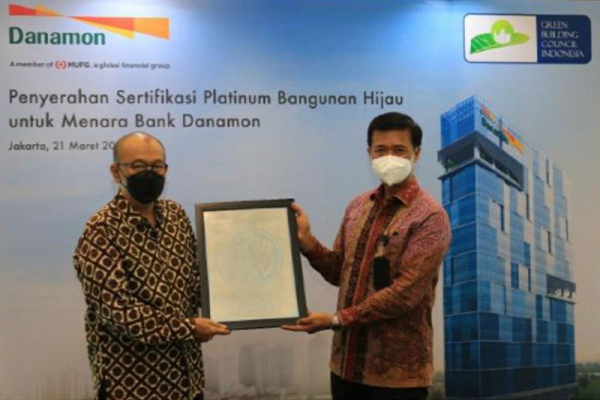 Terapkan sustainable finance, Danamon raih Greenship Platinum