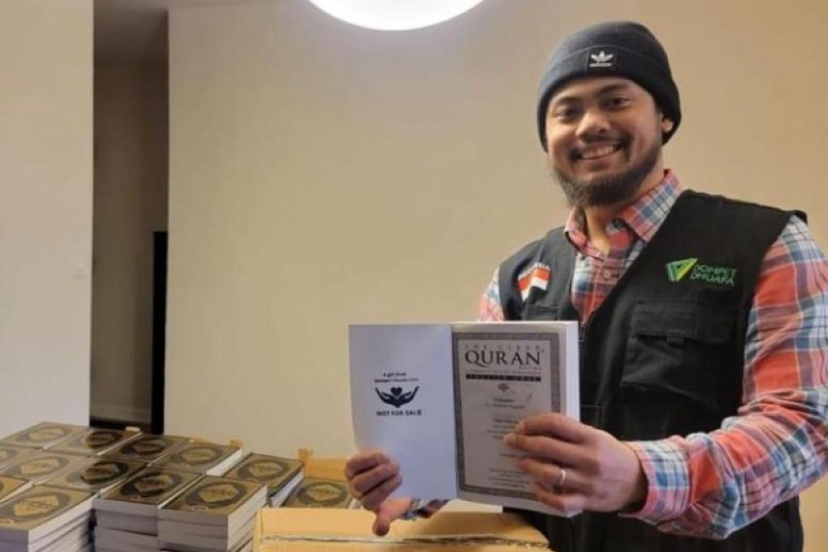 Jelang Ramadhan 1443 H, Dompet Dhuafa USA bagikan Alquran untuk tahanan muslim